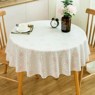 220cm 200cm round table cloth cover tablecloth waterproof