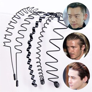 Hoop Hair Band Wave Shaped Hairband Face Washing Headdress U