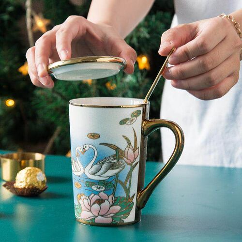 European British Teapot And  Set Porcelain High-Capacity