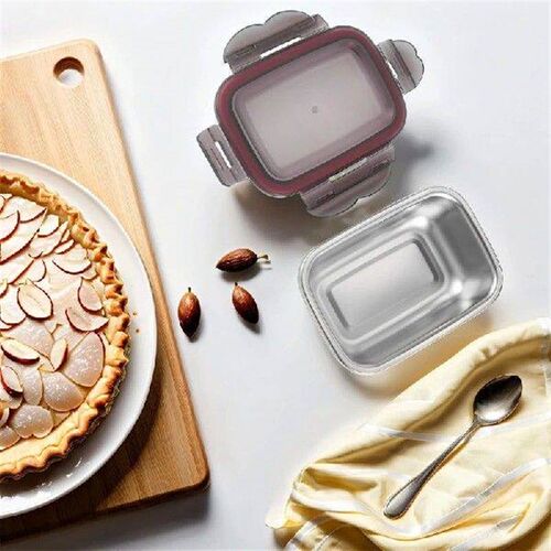 Stainless Steel Lunch Box Sealed Food Fresh-Keeping Boxes