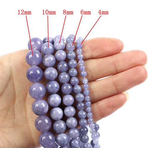 Natural Stone Beads Pink Rose Quartz Crystal Round Beads for