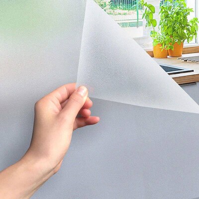 1/2M Matte Window Film Privacy UV Protection Stained Vinyl f