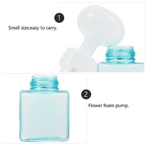 250 Ml Foam Soap Flower Bottle Foaming Dispenser Cosmetics