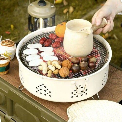 Barbeque Grill Stainless Steel Grilling Net Portable