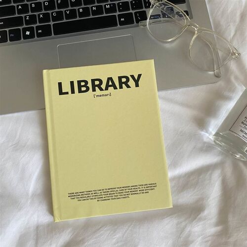 ins Korean style blogger cheese cream yellow English book no