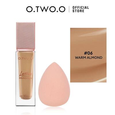 Foundation Cream Makeup Brush Moisturizing Oil-Free Long-Las