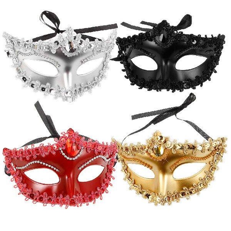 Half Face Mask Costume Party Masks Cosplay Kids Masquerade图片