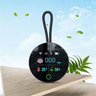 3 In 1 Carbon Monoxide Detector Rechargeable CO Air Quality