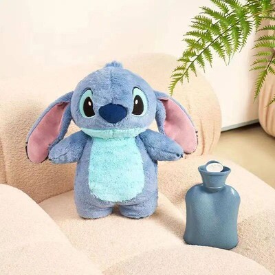 Plush Hand Warm Bottle Stitch Cartoon Water Filled Hand Warm