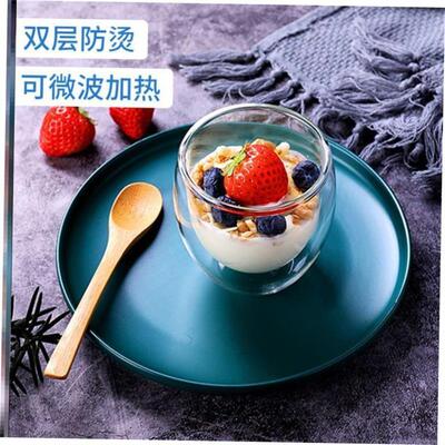 Cute Bear Doublelayer Coffee Mug Double Glass Cup Carton 1