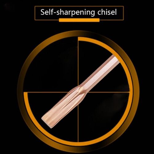 7XEA 17x280mm Hexagonal Shank Chisels Set Point Electric Ham