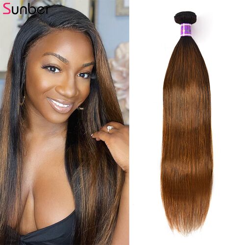 Peruvian Body Wave Bronder Human Hair Bundles FB30 Color Sun