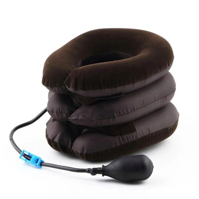 Air Inflatable Cervical Collar Neck Traction Tractor Support