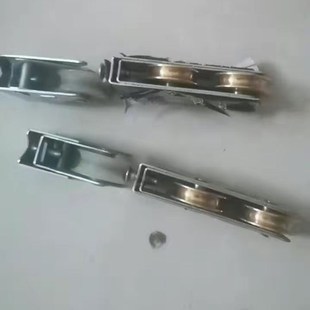 窗户828移门轮铝合金门窗配件滚轮配件老式 窗户不锈钢推拉滑轮