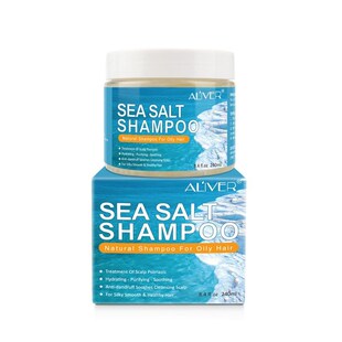 Sea Salt Shampoo Hair Treatment Scalp Psoriasis海盐洗发膏水