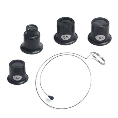 Jewlers Loupe Portable Monocular Loupe Jewelers Eye Magnifie