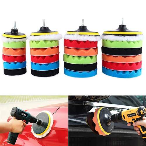 8Pcs Car Polishing Kit Polish Pad 3/7/5 Inch Car Polishing D