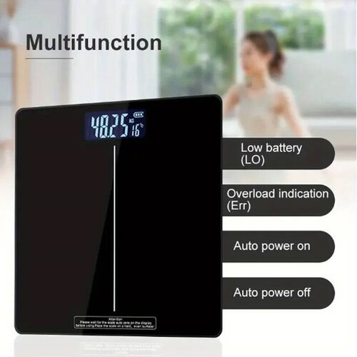 Multi-function Square Weight Scale Digital Bathroom Scale Hi