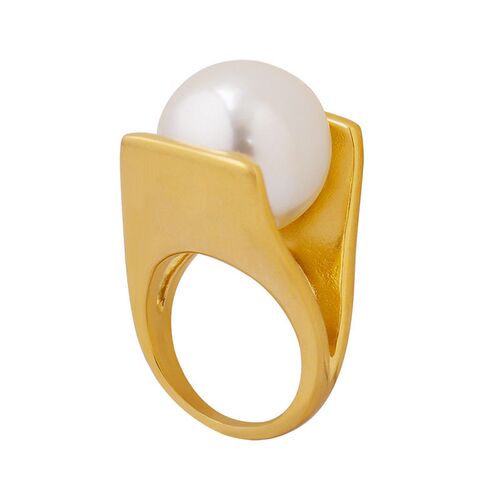 French Exaggerated Clip imitatoon Pearl Personality Design U