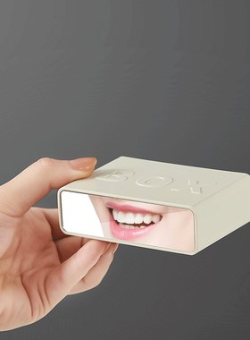 Floss Box  便携旅行牙线储存盒 按压弹出 自带镜面 快取设计