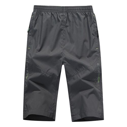Long Shorts Men Board Quick Dry Zipper Pockets Elastane Berm