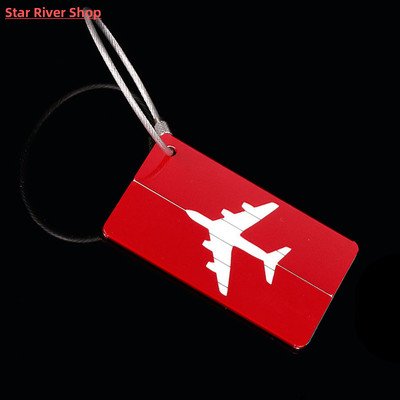 Aluminium Luggage Tag Travel Accessories Baggage Name Tags S