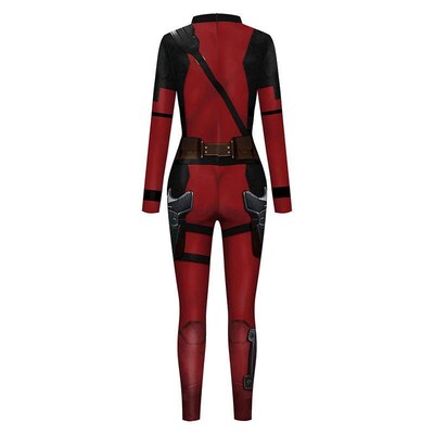 Superhero Wolverine Deadpool Cosplay Jumpsuit Wolverine Cosp
