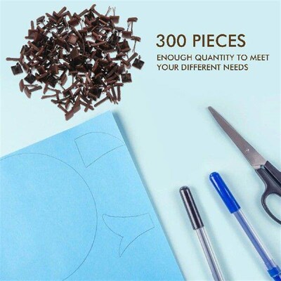 300 Pcs Two-legged Nails Feet Studs Foot Rivets Apparel