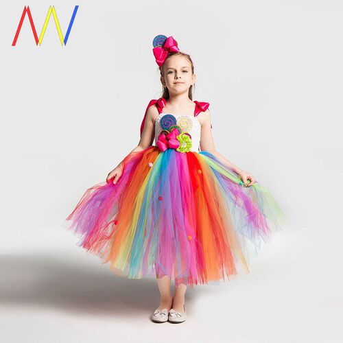 Girls Dress Kids Baby Girl Children Halloween Party Clothes