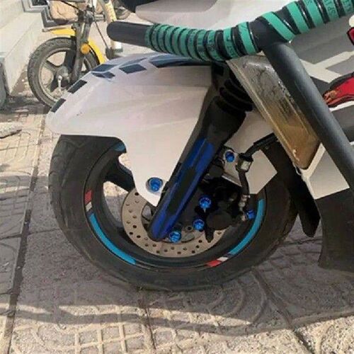 30Pcs Motorcycle Screw Nut Caps Cover for Most Motorbike