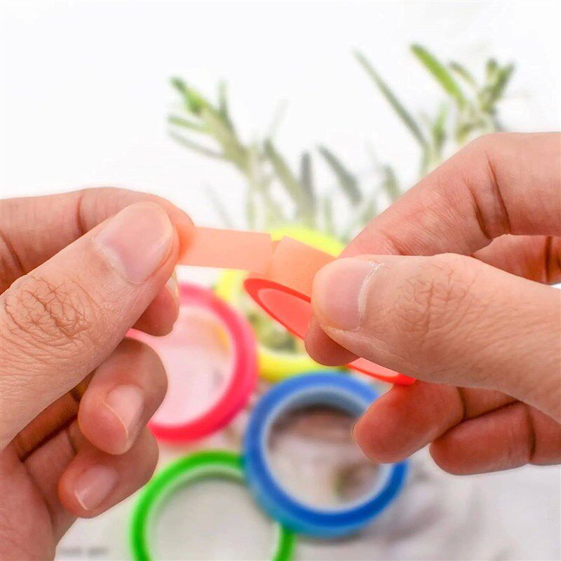 5 Roll 5 Colors ers Transparent Fluoresent Index Tabs Flags