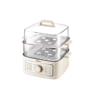 Midea 3 Tier Food Steamer with Lids and Removable Base 10.8L