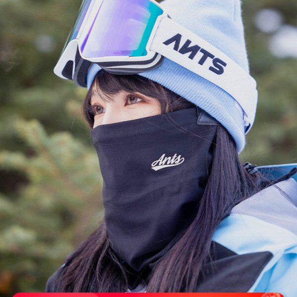 ANTS安特斯 滑雪V字护脸围脖显瘦防风保暖速干瘦脸男女套头面罩