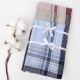 mens handkerchief checked cotton Pure