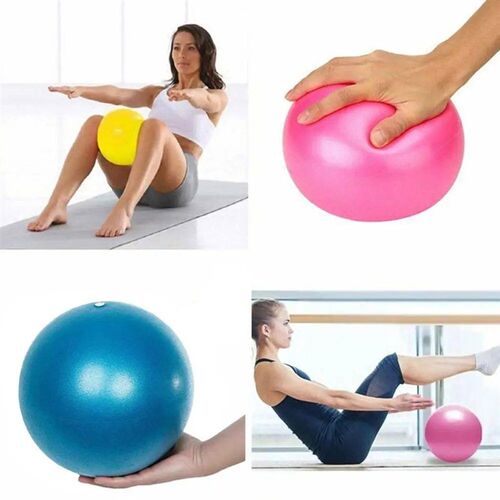 25cm Pilates Yoga Ball Gymnastic Fitness Ball Balance Exerci