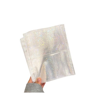 10PCS/Pack A5 Kpop Photocard Binder Sleeves Idol Photo Card