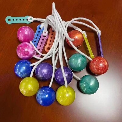 Fidget Click Clack Ball Click Clackers Toy Glow In The Dark