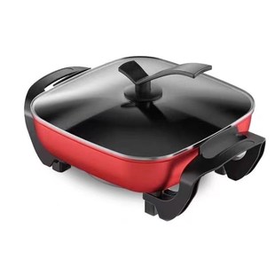 multifunctional Electric hot pot stir-fry Fried steamed 5L