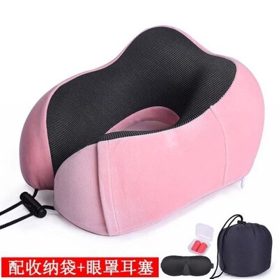 U Shaped Memory Foam Neck Pillows Soft Travel Pillow Massage