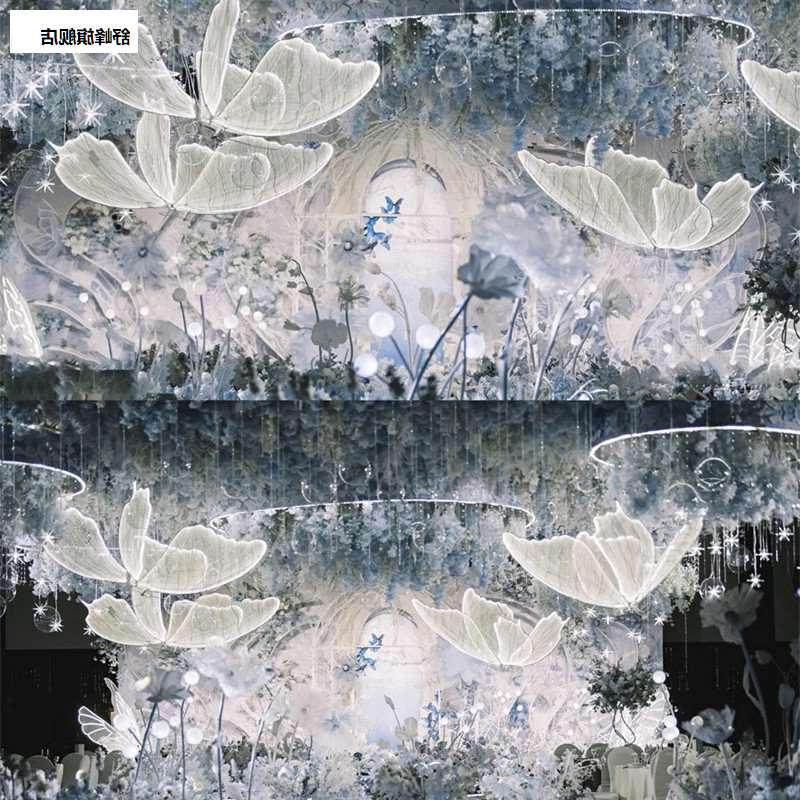 婚庆道具发光蝴蝶路引婚礼堂吊顶铁艺挂件舞台布置装饰摆件,节庆用品/礼品,路引,淘宝优惠券,粉丝福利购,淘宝优惠卷