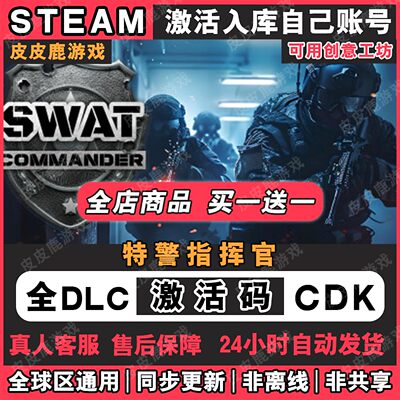 Steam特警指挥官激活