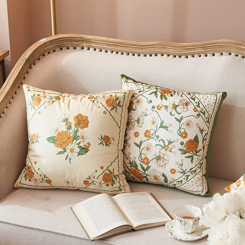 田园风客厅沙发抱枕抱枕套座椅午睡靠枕卧室睡觉床头靠垫床上靠背,居家布艺,靠垫/抱枕,淘宝优惠券,粉丝福利购,淘宝优惠卷