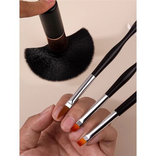 4 Pcs Nail Drawing Pen, Dual End Nail Art Pen Brush Acrylic