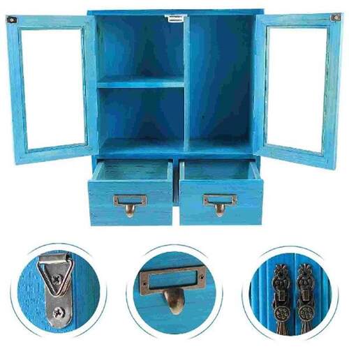 Furniture Lockers Floating Shelf with Drawer Wood Chest of