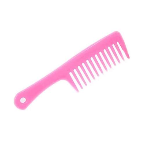 Large curly hair comb wide tooth comb big tooth comb pear