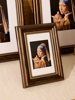 Creative retro picture frame outside frame photo frame set