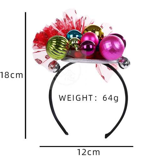 。Christmas Hair Band New Year Festival party party decorati