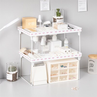 Home Closet Organizer Storage Shelf for Kitchen Rack Space S