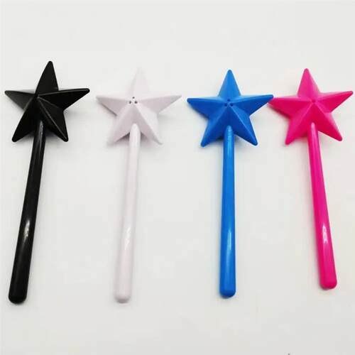 Portable Salt Pepper Shakers  Refillable Magical Star Wand S