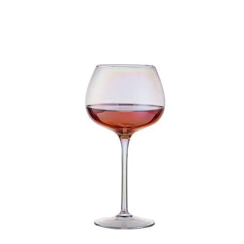 Rainbow Pumpkin Pattern High footed Glass White Wine Glass